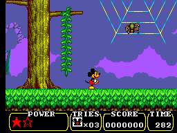 Land of Illusion Starring Mickey Mouse (Europe) In game screenshot